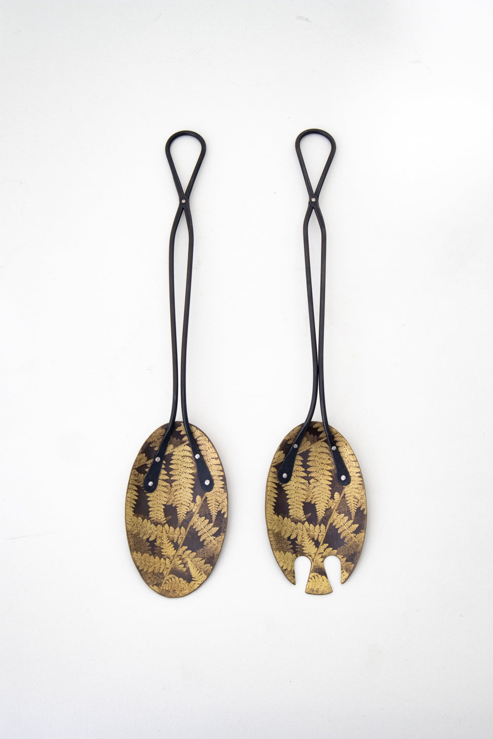 Foliage Salad Spoons
