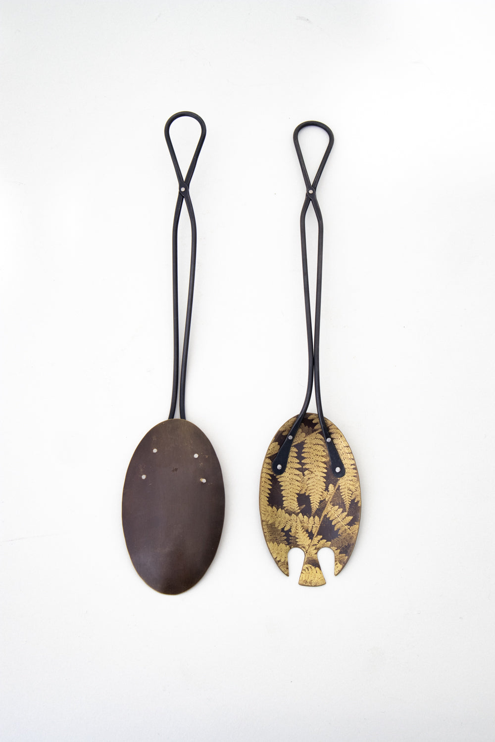 Foliage Salad Spoons
