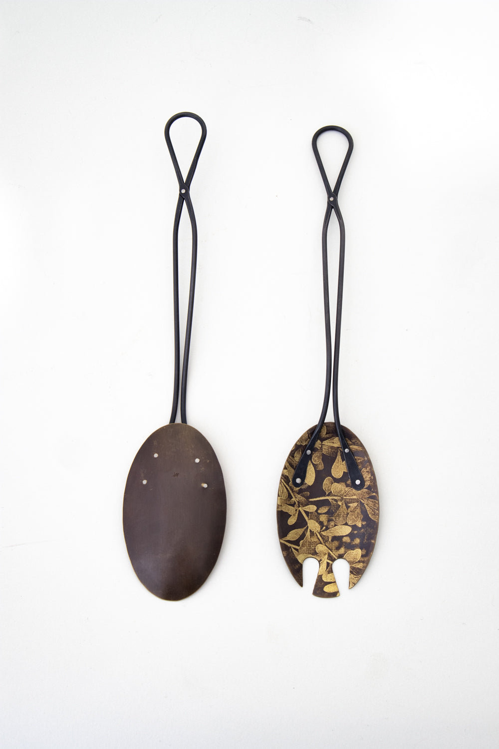 Foliage Salad Spoons