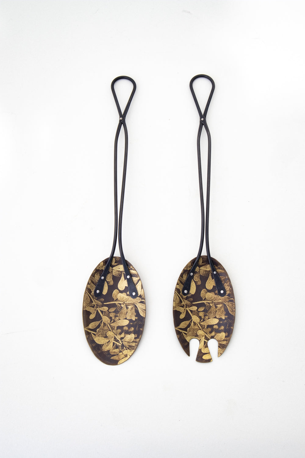 Foliage Salad Spoons