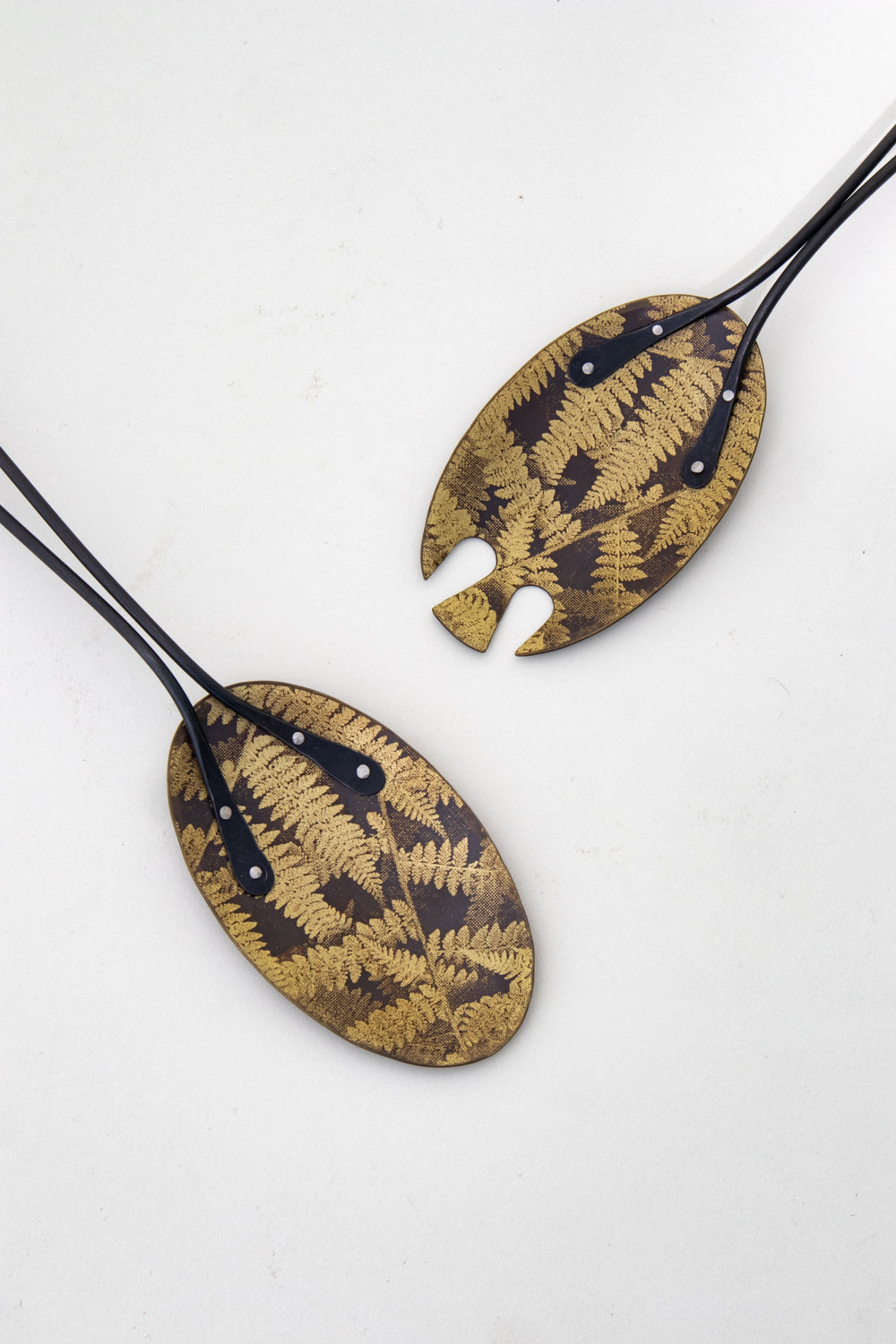 Foliage Salad Spoons