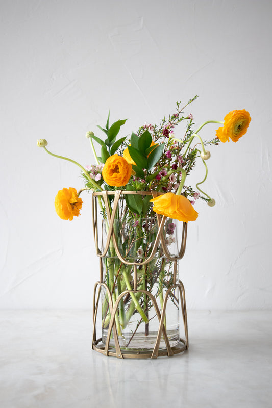 Basket Vase #3 - Michelle Kwiecien Studio