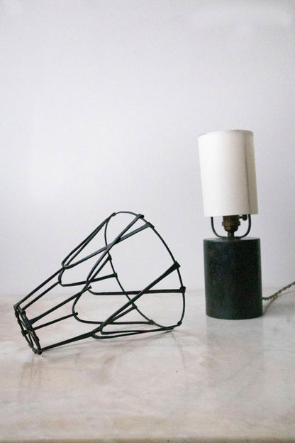 Basket Table Lamp