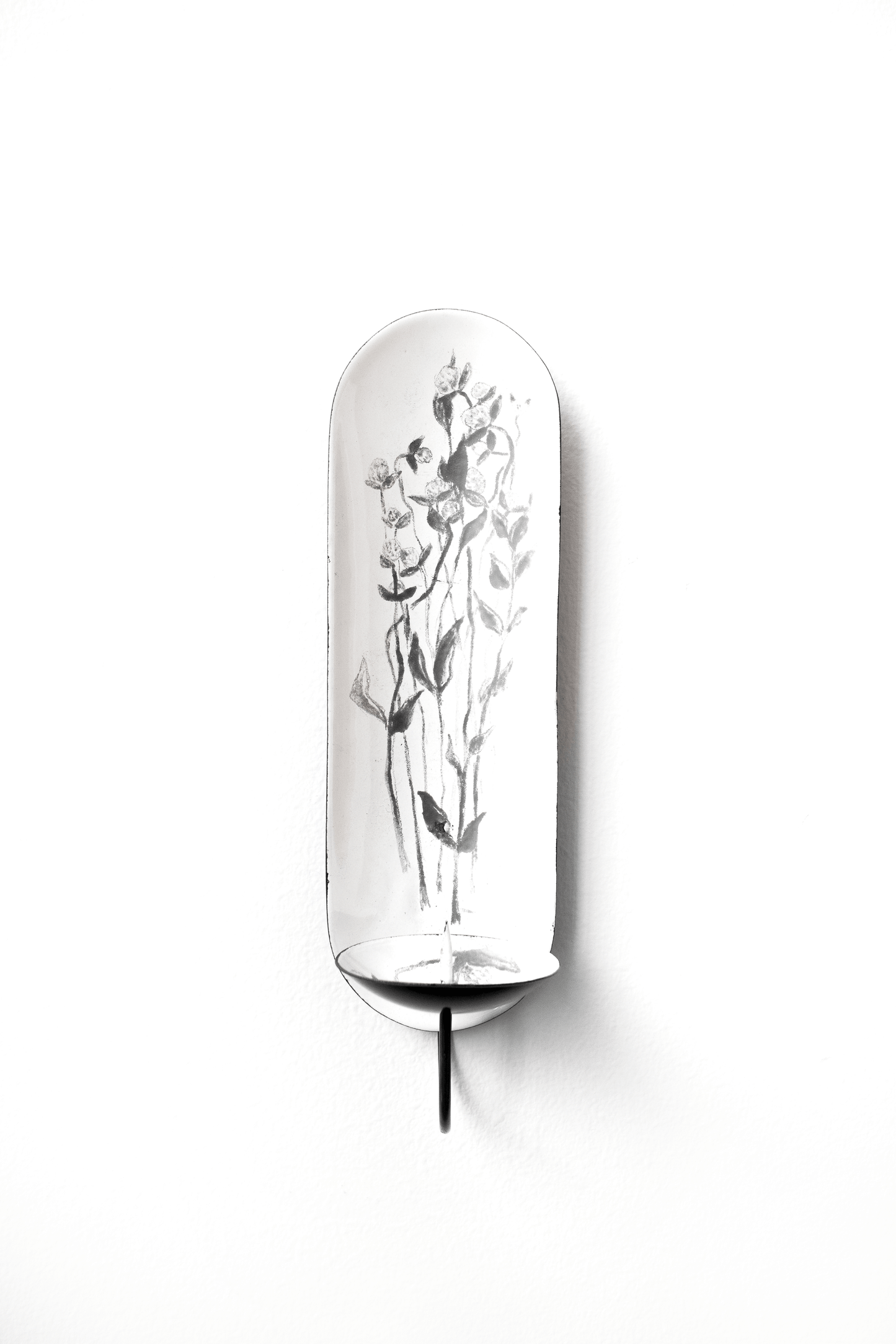 Globe Amaranth Single Candleabra - Michelle Kwiecien Studio