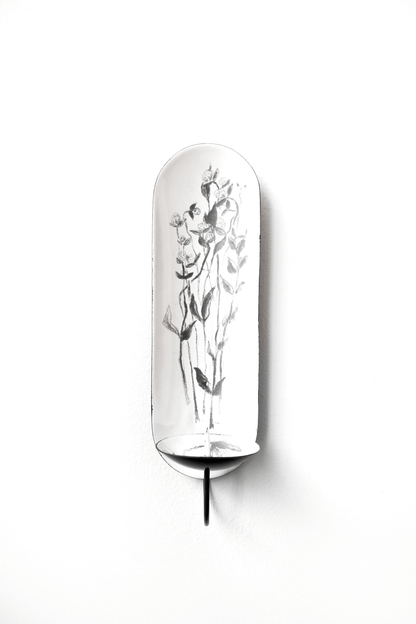 Globe Amaranth Single Candleabra - Michelle Kwiecien Studio