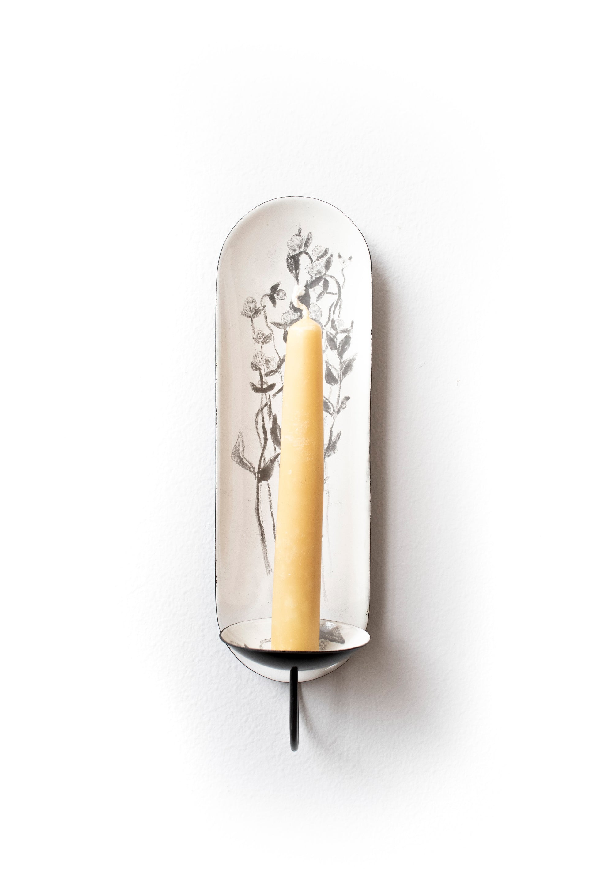 Globe Amaranth Single Candleabra - Michelle Kwiecien Studio